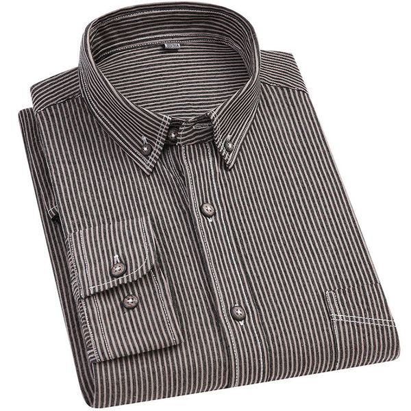 

mens designer summer pinstripe casual long sleeve lapel slim shirt, White;black