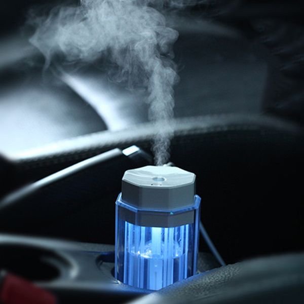 

car mini luminous humidifier spray purification usb humidifier steam air purifier aroma diffuser for home office