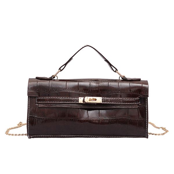 

women stone pattern crossbody retro versatile fashion shoulder bag women handbags elegant handbags sac bandouli re femme