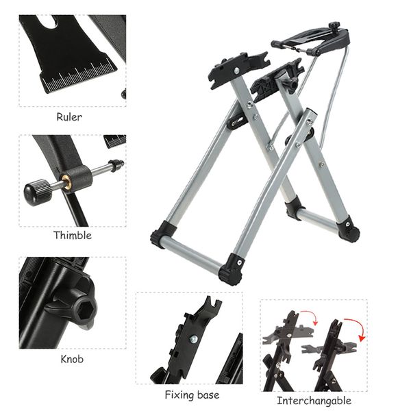 

home mechanic bicycle wheel truing stand wheel maintenance home truing stand holder support bike repair tool