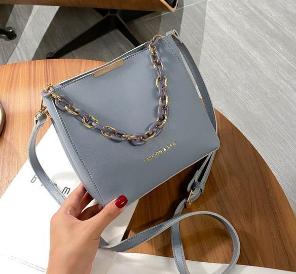 

textured popular bag female 2020 new wave summer small fresh wild ins net red messenger bag bucket in stock