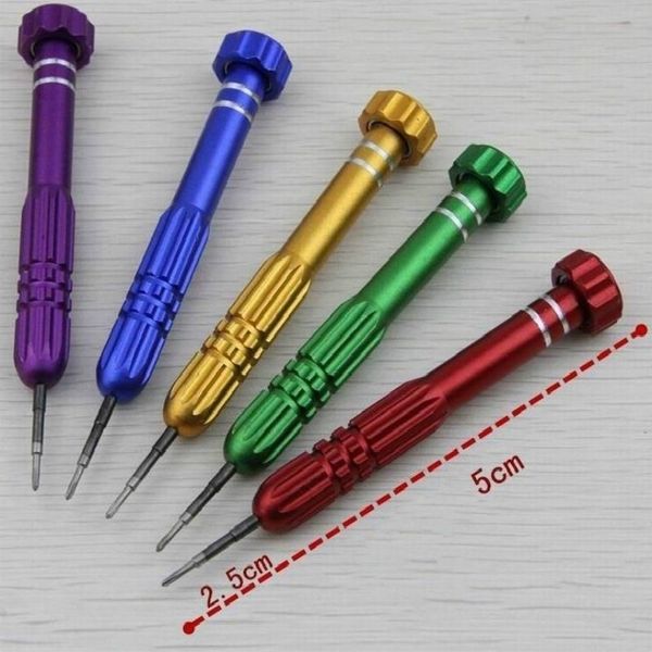

5 in 1 precision torx screwdriver cellphone watch repair mixed magnet set tool kit new ing