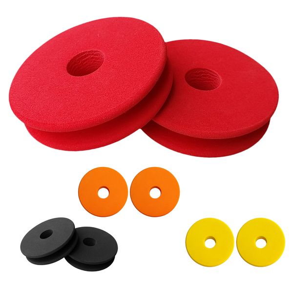 

2pcs fishing rigging foam spools sponge line leader organizer storage accessories for organizing diving canoeing fishing lines