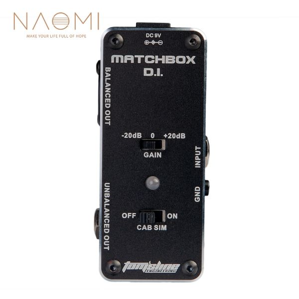 2019 Naomi Aroma Amx 5 Guitar Pedal Cabinet Simulator Di Box