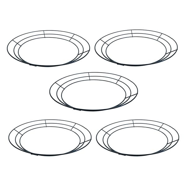 

5pcs metal iron wire wreath frame christmas party wedding decoration 10