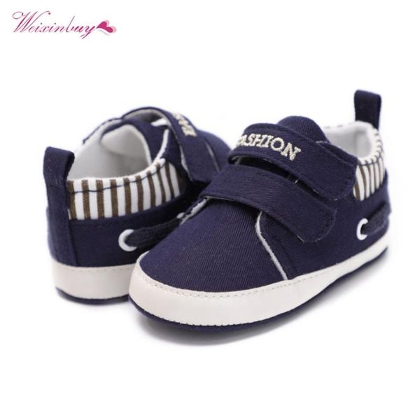 

2018 canvas sport baby shoes newborn boy girl first walkers infantil toddler soft sole prewalker sneakers 10 styles