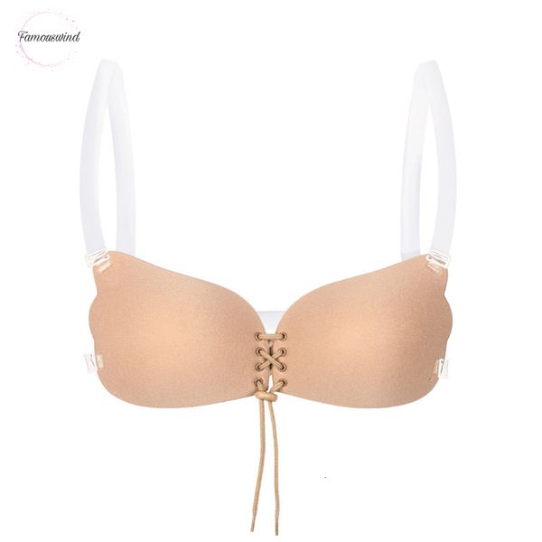 

bras thin self adhesive breathable biological glue silicone wire silikon bra on plus size large with straps e cup, Red;black