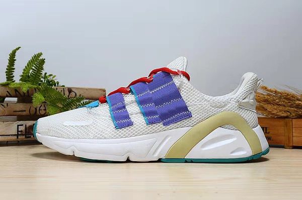 

kanye west lxcon 600 running shoes women mens speed trainer race sneakers triple white black sport shoes 36-45, White;red