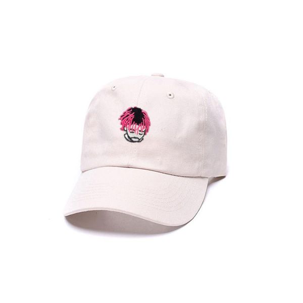 

new embroidery lil uzi vert dad hat fashion the rapper baseball cap hip hop women men black adjustable trucker hat, Blue;gray