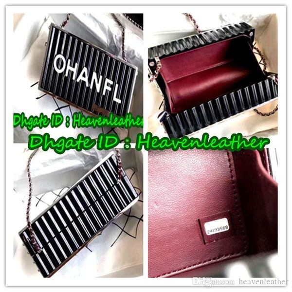 

dcy - sherryfactoryoutlets! 180715 новая модель лучший a + качество 100% драгоценная смола коробка. популярные женские дизайнерские цепи сум