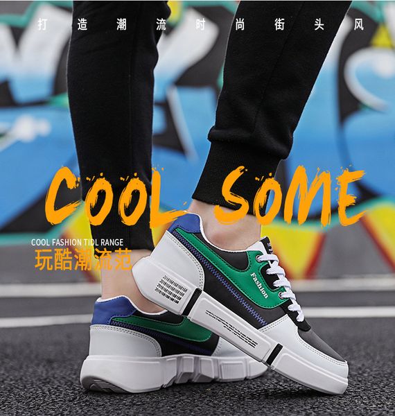 

21ssnew real leather brand womens shoes breathable round head sneakers women lace up casual platform shoes ladies spring running shoes, Black