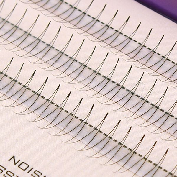 

1 box new women silk eyelashes 0.07 c 3d wave individual eyelash extension of mink black soft false eye lashes