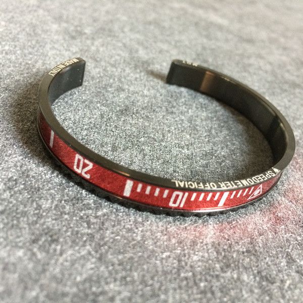 

men's stainless steel cuff fashion speed bracelets, Golden;silver