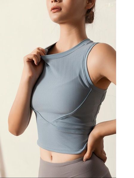 

crop slim sleeveless yoga shirt women's v line cross pilates vest rich elastic o-neck fitness tank woman gym clothing, White;red