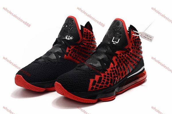 

xshfbcl 2020 kids lebron 17 bron 2k basketball shoes sales with box james 17 men women sneakers store size36-46, Black;red
