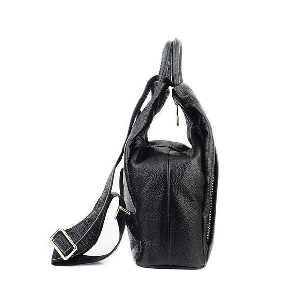 

women backpack 100% genuine leather practical travel bag school bag for girls fashion handmade female backpack