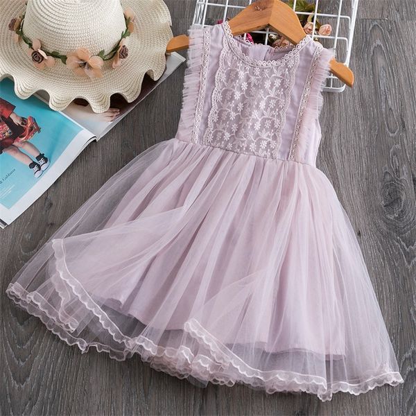 

2020 summer sleeveless girls dress mesh tutu dress princess baby kids clothing, Red;yellow
