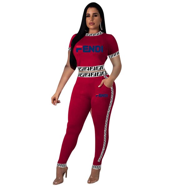 

женщины tracksuit designer summer shorts рукавом топы + длинные брюки марка letters женская спортивная одежда casual luxury спортивные костю, White