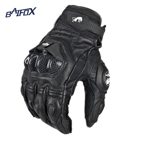 Fashion- Hot selling Cool Motorcycle Luvas Moto Racing Luvas Knight Couro Passeio de Couro Bicicleta Driving Bicycle Ciclismo Moto