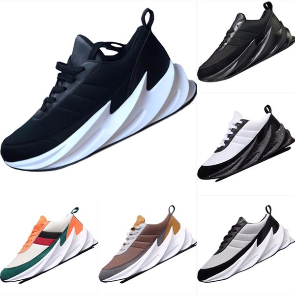 

2019 Акула Primeknit и кожаные дышащие кроссовки Sharks EVA Встроенная амортизирующая спорт