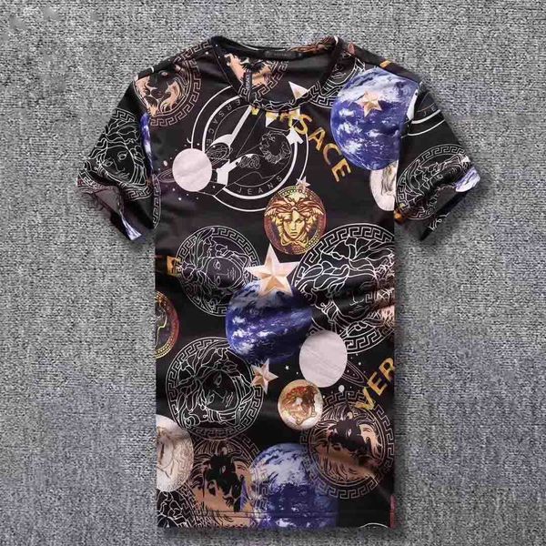 

ok 2019 factory direct sale summer new arrival men's clothing designer t-shirts print fashion tees special edition m-3xl, White;black