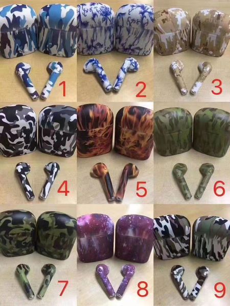 

Camo i7s TWS / I9S TWS / I8S TWS Лучший наушник с беспроводным подключением Bluetooth Наушники-близнецы Двойные наушники Мини-гарнитура для наушников с наушниками