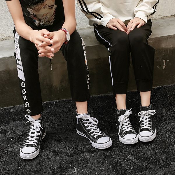 

2019 new fashion casual shoes 36.25, Black
