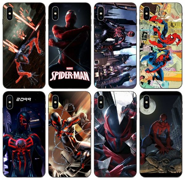 

[tongtrade] spiderman fast food time case for apple iphone 11 pro x xs max 8p 7p 6p samsung j2 huawei p30 lite sony z5 premium soft tpu case