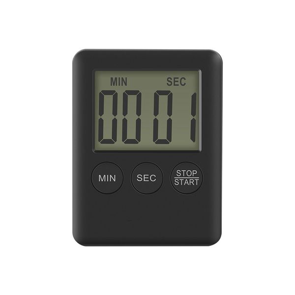 

mini lcd display electric digital kitchen timer loud alarm magnetic backing countdown timer for cooking baking