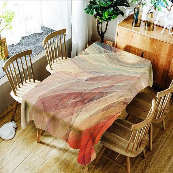 

digital printing polyester waterproof and dazzling fantasy tablecloth, tablecloth, coffee table cloth