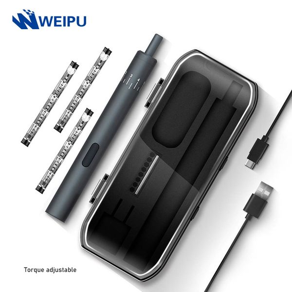 

torque adjustable mini precision electric screwdriver rechargeable cordless power tools for notebook watch camera repair 24pcs