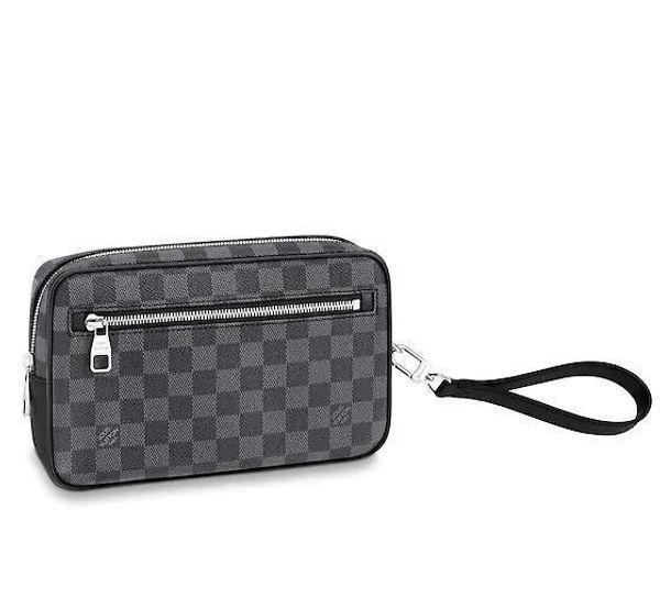 

2019 n41664 ka ai clutch men cla ic new real caviar lamb kin chain flap bag long chain wallet key card holder pur e clutche evening