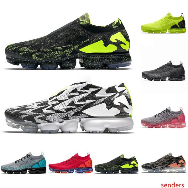 

acronym black volt knit 2.0 mens running shoes black heritage punch cushion laser orange men women sports sneakers 36-45