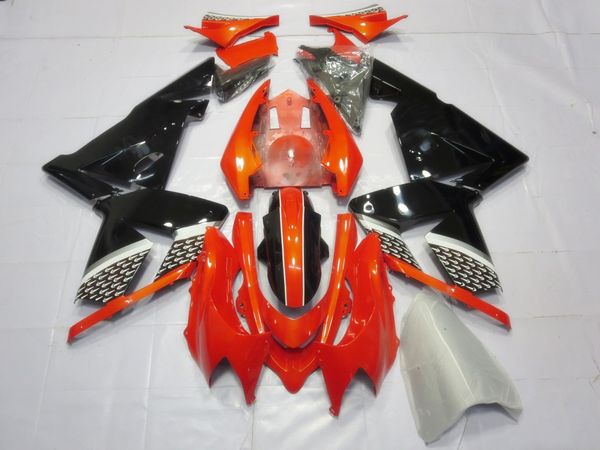 

4 подарки мотоцикл новый abs полный комплект обтекатели fit для kawasaki ninja zx-10r 2004 2005 04 05 10r корпус комплект красный черный