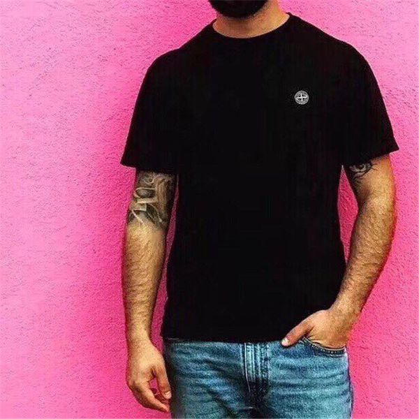 

оптовые мужские футболки марка женская футболка с коротким рукавом лето марка повседневная роскошная одежда черный белый и желтый в наличии, White;black