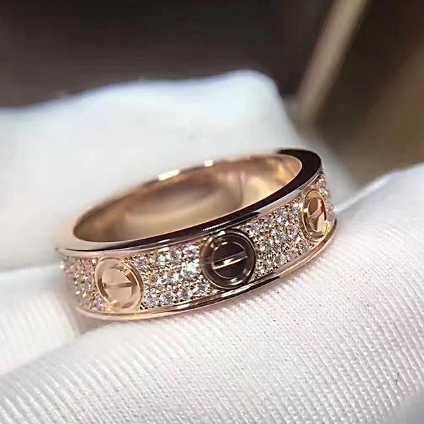 

whole saletitanium steel eternal ring brand fashion jewelry for women ring wedding rings classic gradient jewelry 6 7 8 9, Golden;silver