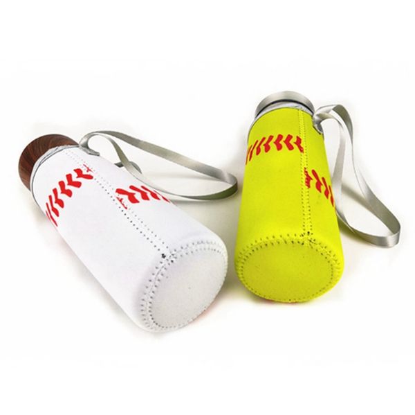 

бутылка для воды крышки изолятора неопрена рукав сумка стеклянных молочных бутылок защитный чехол бейсбол софтбол pouchs подсолнечника допол