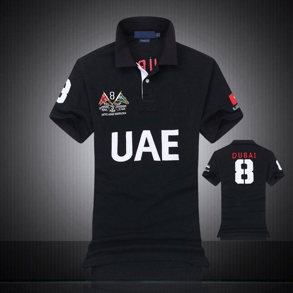 

2023 designer polos ralph design men's ralph shirt lauren mens luxury shirts male summer turn down collar short sleeves, White;black
