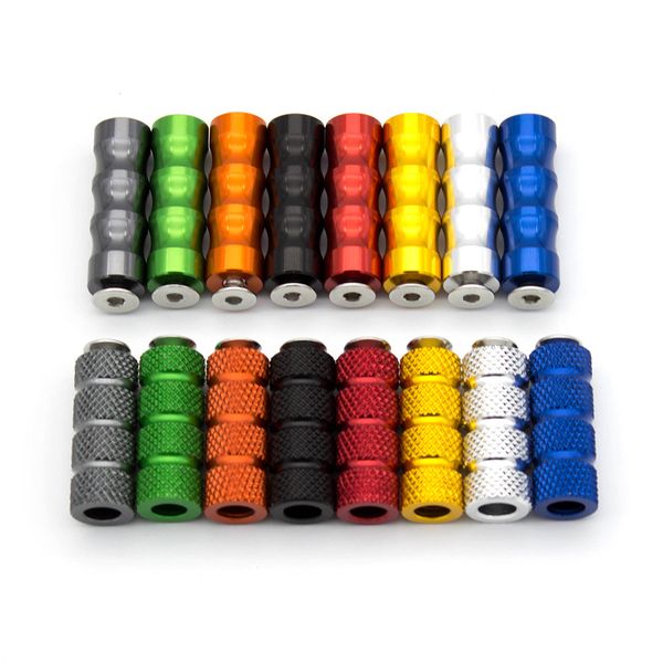 

6mm foot peg rear set footpeg pedals for gsxr 600 750 1000 k1 k2 -k9 bandit gsf 600 1200 1250 dl 600/1000 sv650