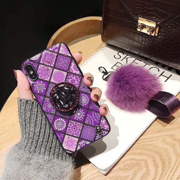 

innovative gold foil for iphone xs max luxury designer phone cases diamond lattice designer phone case national style for iphone xs max case