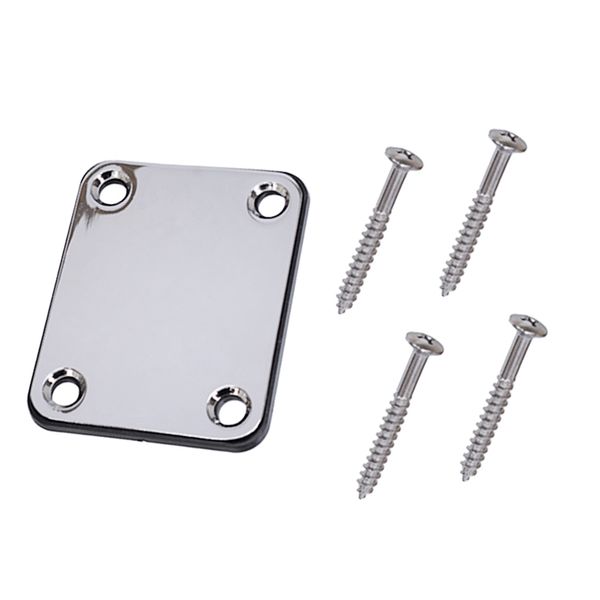 

1 set guitar neck plate for electric guitar bass replacement