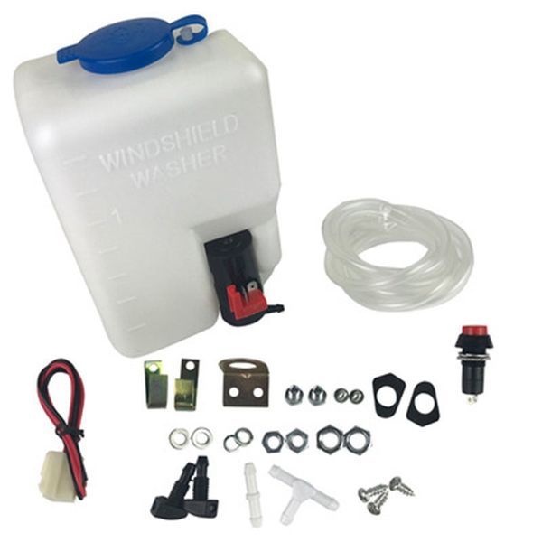 

bottle kit 12v 1.5l универсальный мотоцикл автомобиль ветер щит бачок насоса