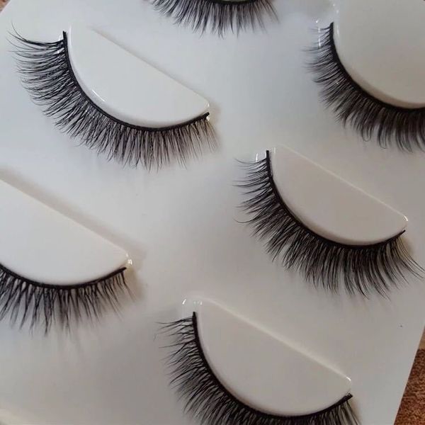 

hbzgtlad 100% handmade 3d mink hair beauty thick long false mink eyelashes fake eye lashes eyelash -05