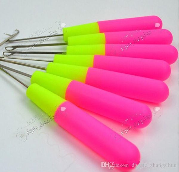 

hook needles for weaving hair jumbo braids hair professional hair extensions tools big size 15cm selling, Silver