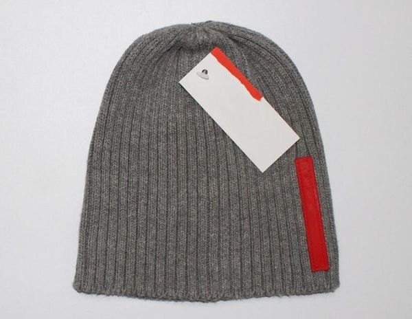 

mens winter wool hats 2019 new womens fashion designer beanie knitted hats bonnet caps, Blue;gray
