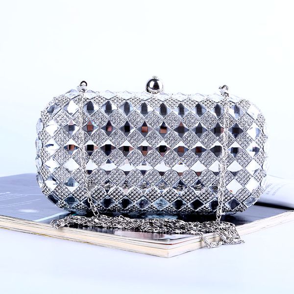 Designer-Großhandel/Fabrik brandneue handgemachte glitzernde Abendtasche/Clutch-Geldbörse mit Satin/PU für Hochzeit/Bankett/Party/Porm (mehr Farben)