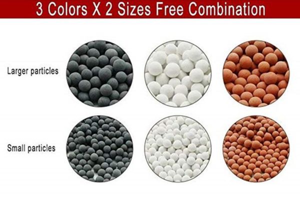 

faucets showers accs a set spa shower head energy beads filter handheld bathroom pressurize saving water tool sprayer head