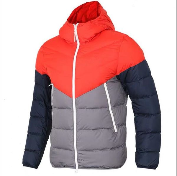 

2019 new fa928834 men's winter brand warm down jacket thick snow parka overcoat down cotton jacket men windbreaker brand down coat, Black