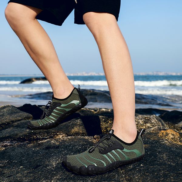 

brand new water shoes for women men beach sport shoes outdoor swimming on-surf mesh breath quick-drying non-slip yoga aqua shoes