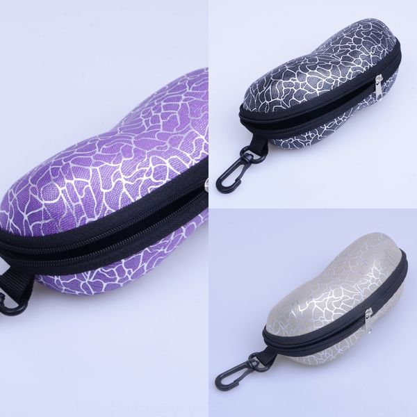 

toad sun stone pattern adhesive hook glasses case eva sun glasses case